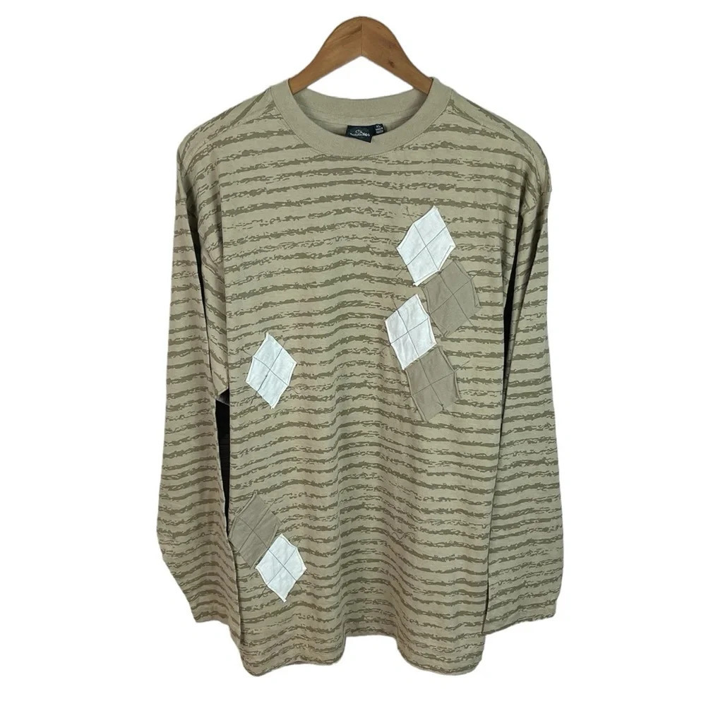 LS348 NWT Burnside Y2K Skater Brand Long Sleeve Shirt XL